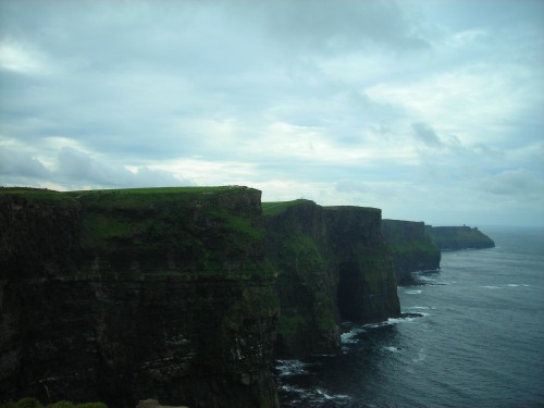 These are the cliffs of Mohr. They're big.